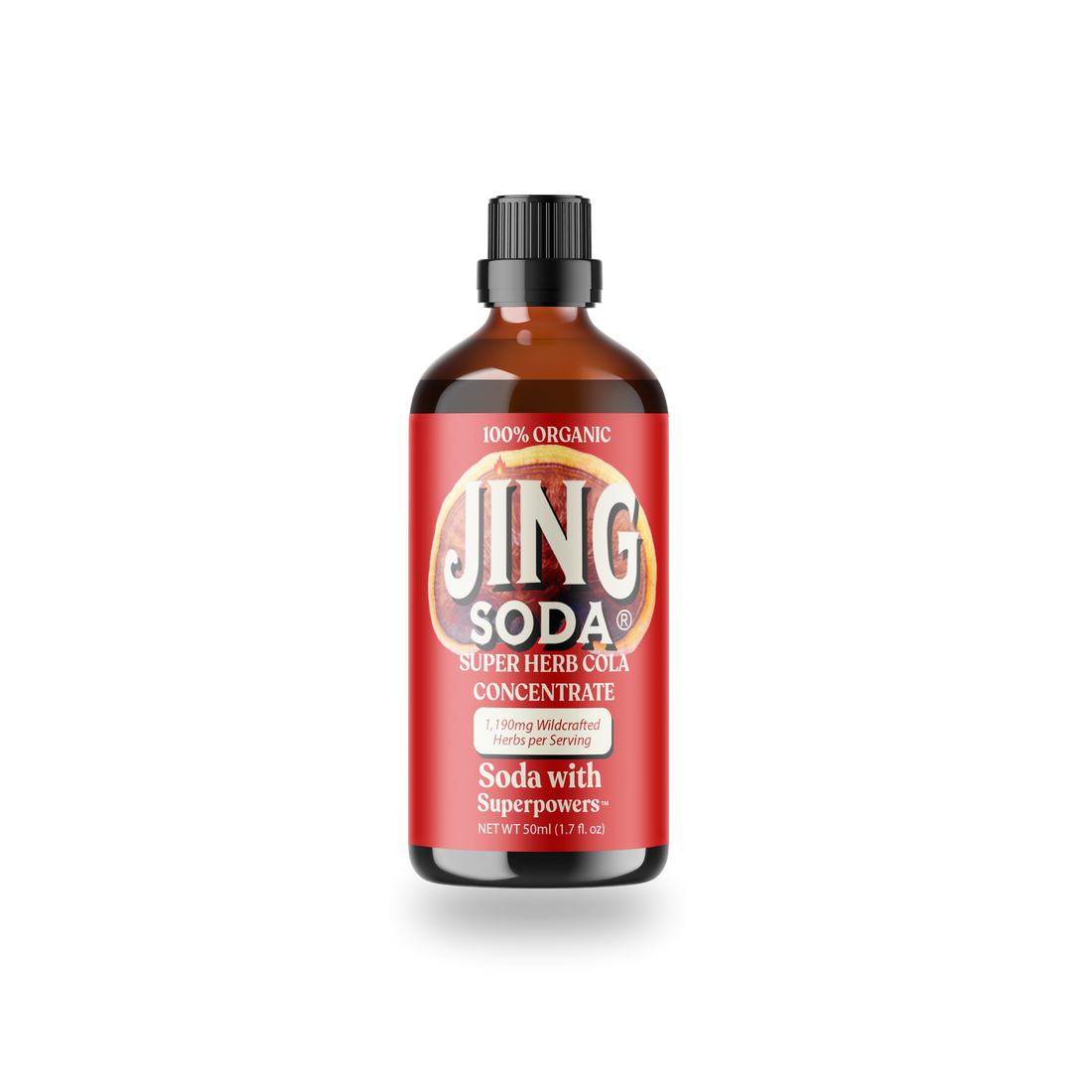 Super Herb Cola with Monk Fruit