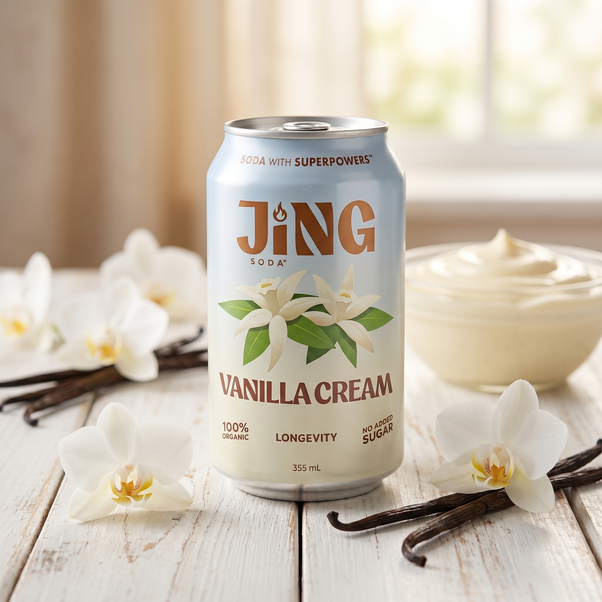 Vanilla Cream, 12oz Can (COMING SOON)
